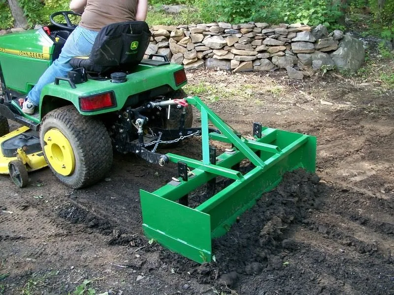 3pt DIY Box Blade Scraper Plans DIY Garden Box Scraper Blading Attachment Build Your Own