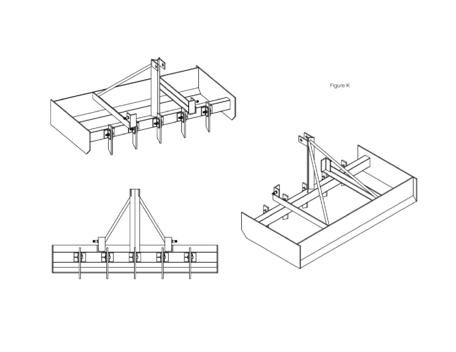 3pt DIY Box Blade Scraper Plans DIY Garden Box Scraper Blading Attachment Build Your Own