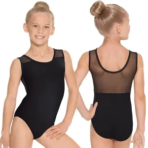 44586C Child Mesh Back Tank Leotard