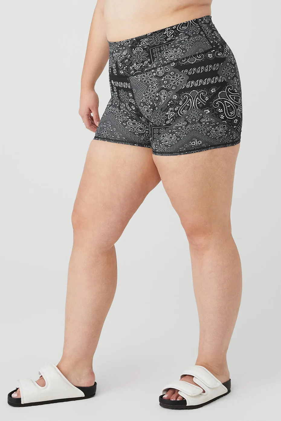 4" Vapor Bandana Short - Black