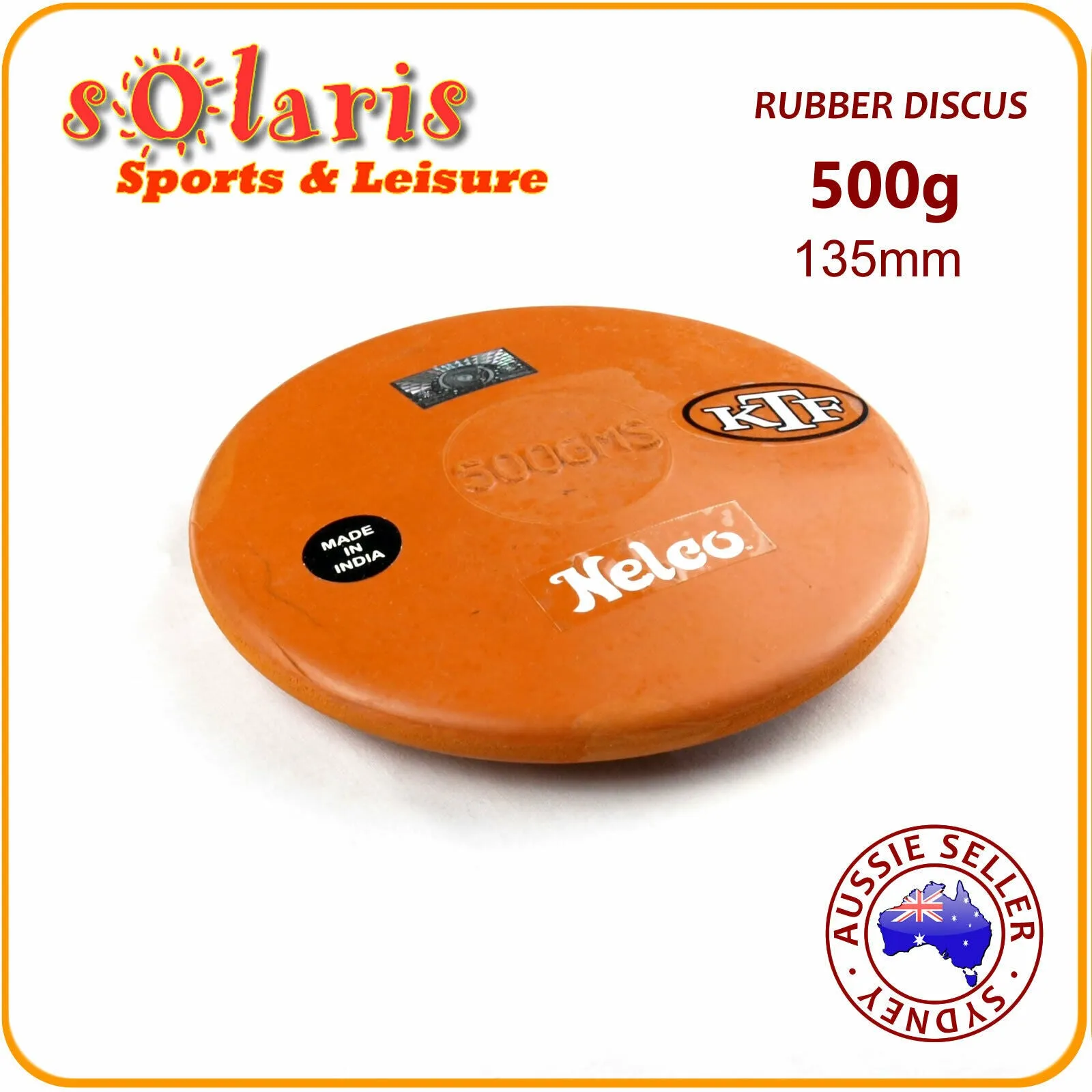 500g NELCO Rubber Compound Discus