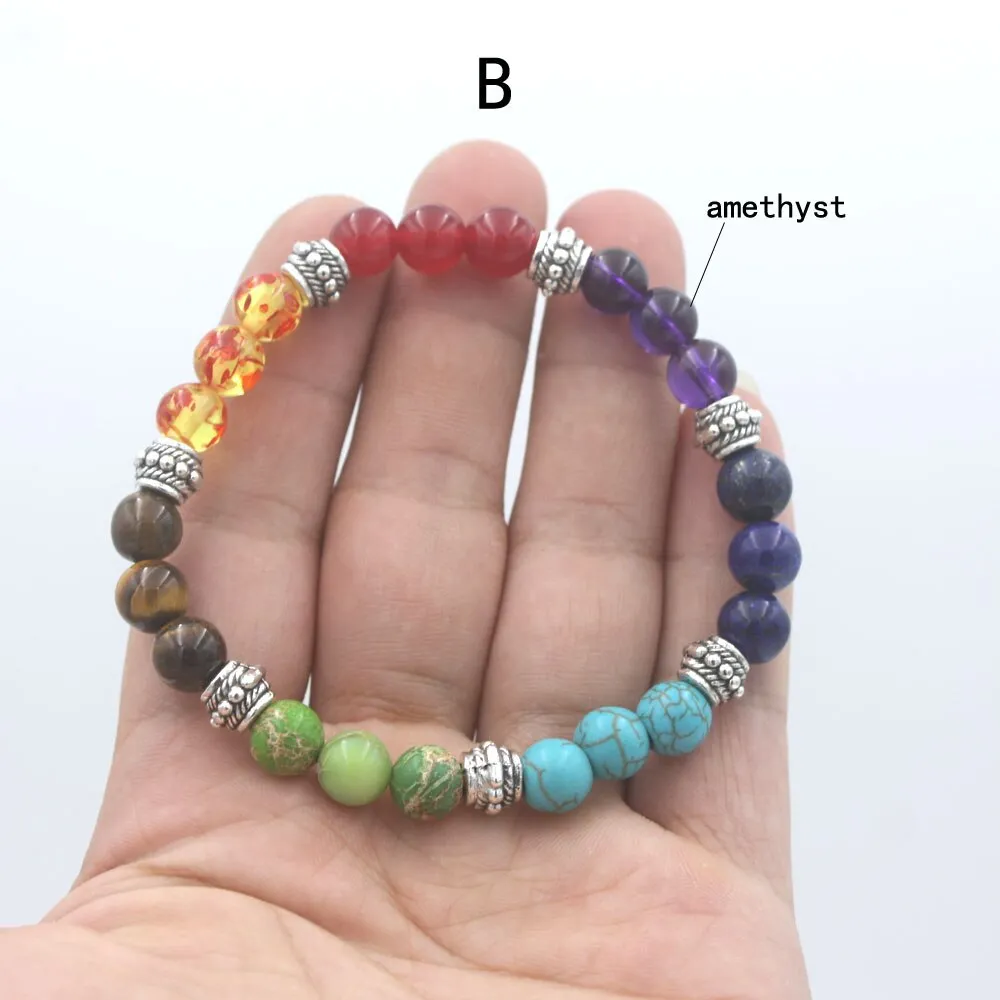 7 Chakra Mala Bracelet For Women