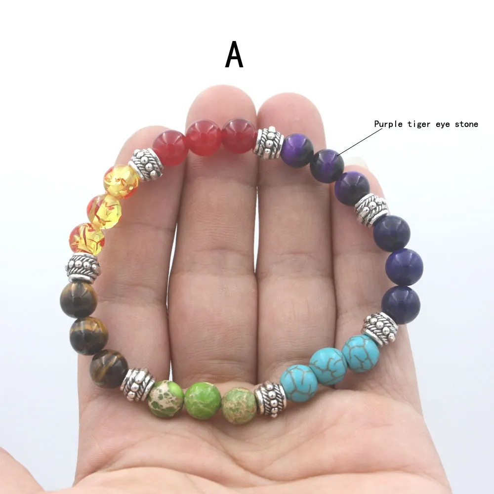 7 Chakra Mala Bracelet For Women