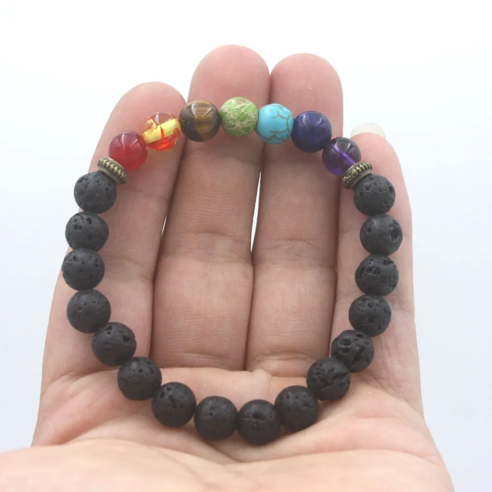 7 Chakra Mala Bracelet For Women