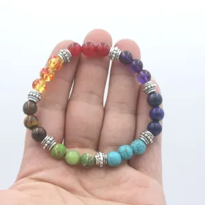 7 Chakra Mala Bracelet For Women