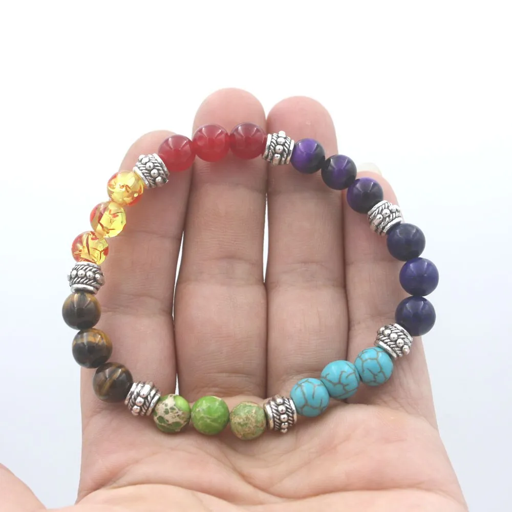 7 Chakra Mala Bracelet For Women