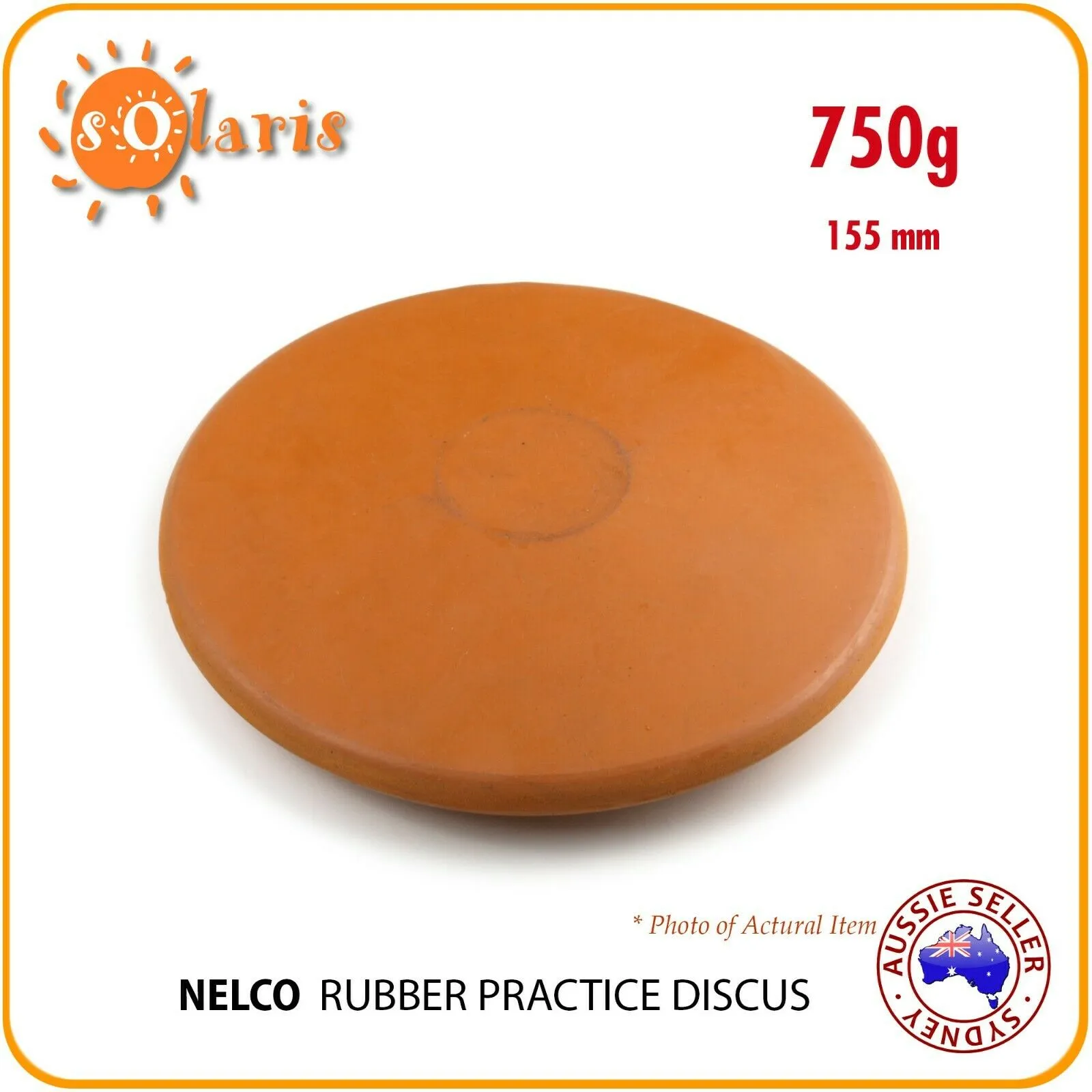 750g NELCO Rubber Compound Discus