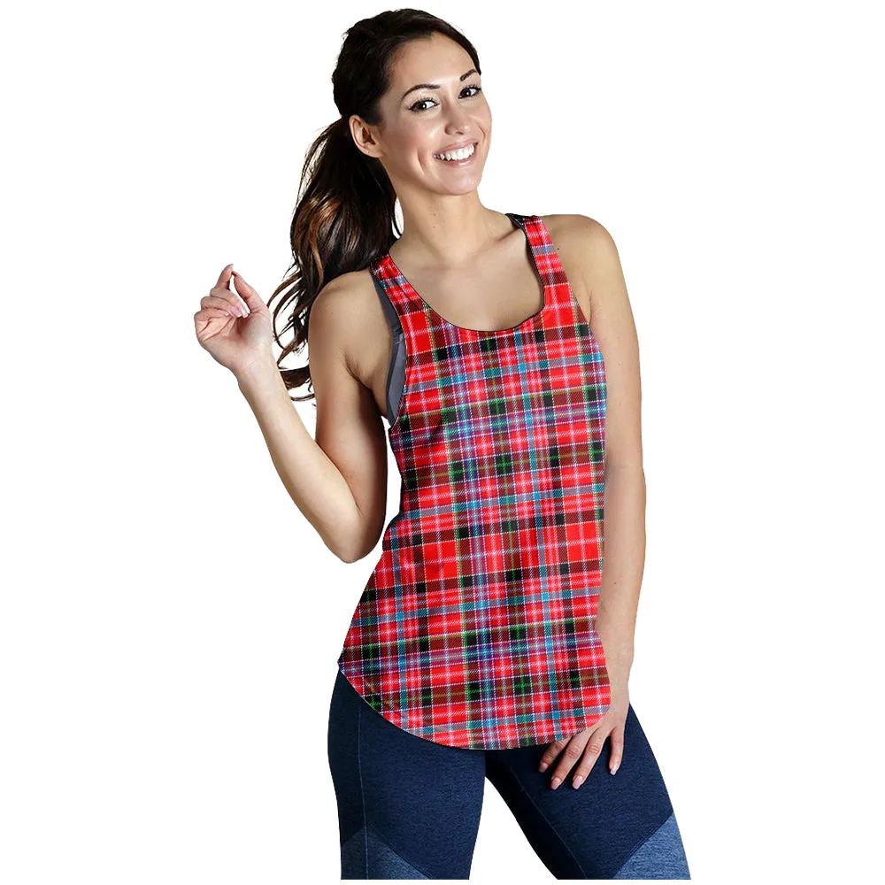 Aberdeen District Tartan Women Racerback Tanks