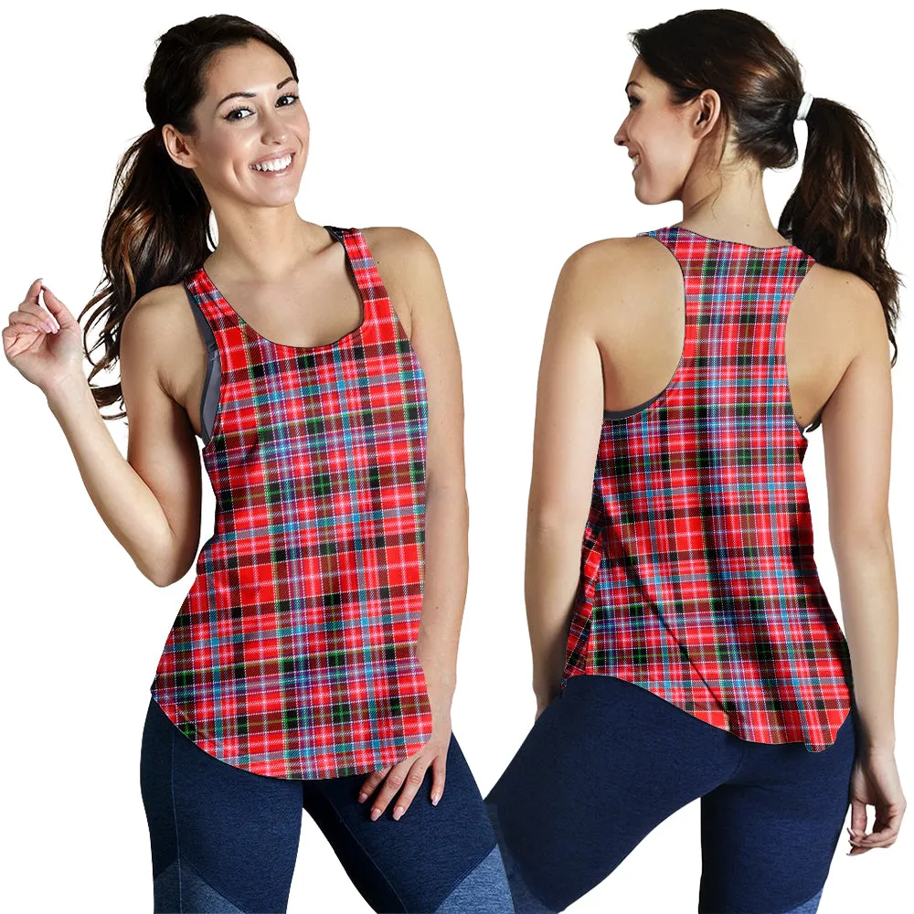 Aberdeen District Tartan Women Racerback Tanks