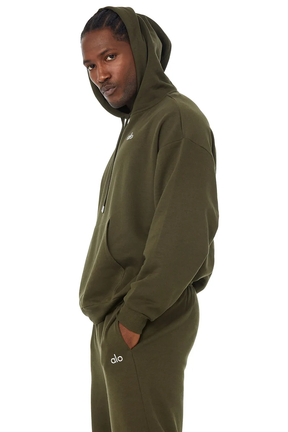 Accolade Hoodie - Dark Olive