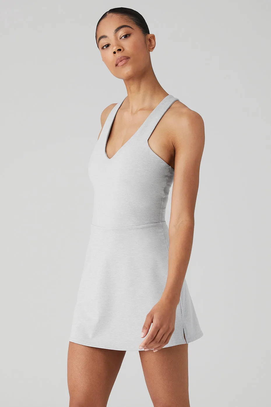 Airbrush Real Dress - Athletic Heather Grey