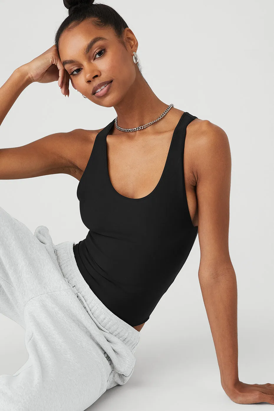 Airlift Barre Bodysuit - Black