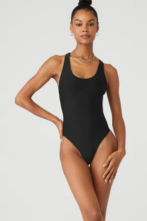 Airlift Barre Bodysuit - Black