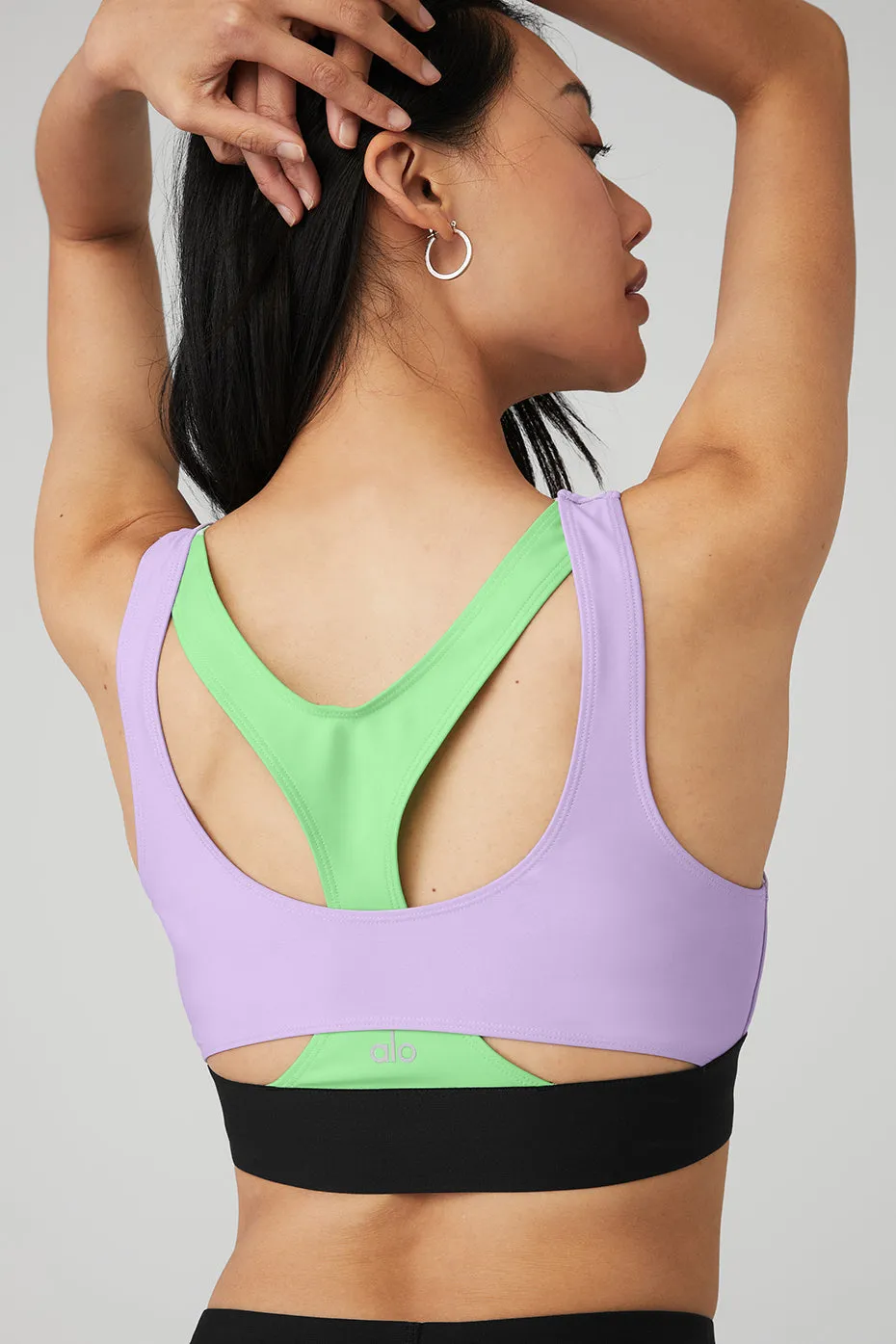 Airlift Cutaway Bra - Violet Skies/Ultramint/Black