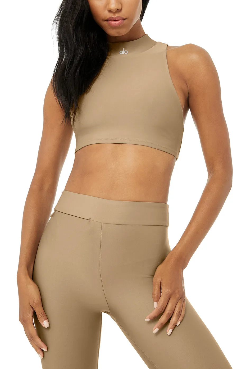 Airlift Fuse Bra Tank & Airlift High-Waist Conceal-Zip Capri Set