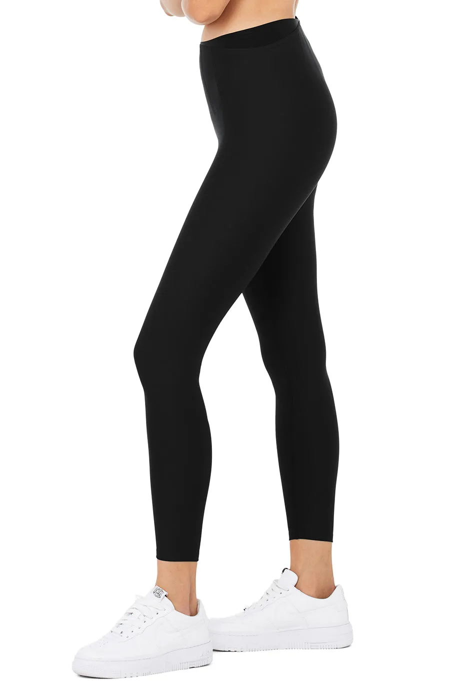 Airlift High-Waist 7/8 Corset Legging - Black