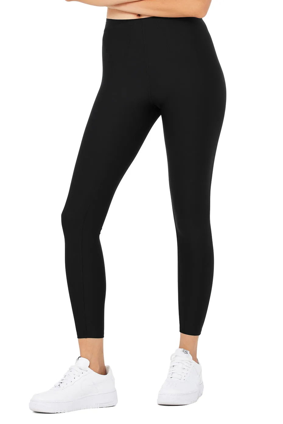 Airlift High-Waist 7/8 Corset Legging - Black