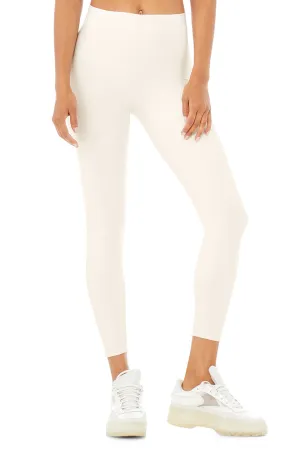 Airlift High-Waist 7/8 Corset Legging - Ivory