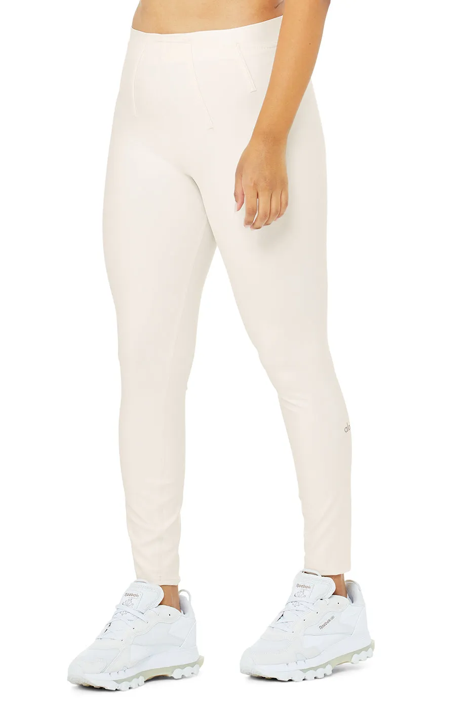 Airlift High-Waist 7/8 Corset Legging - Ivory