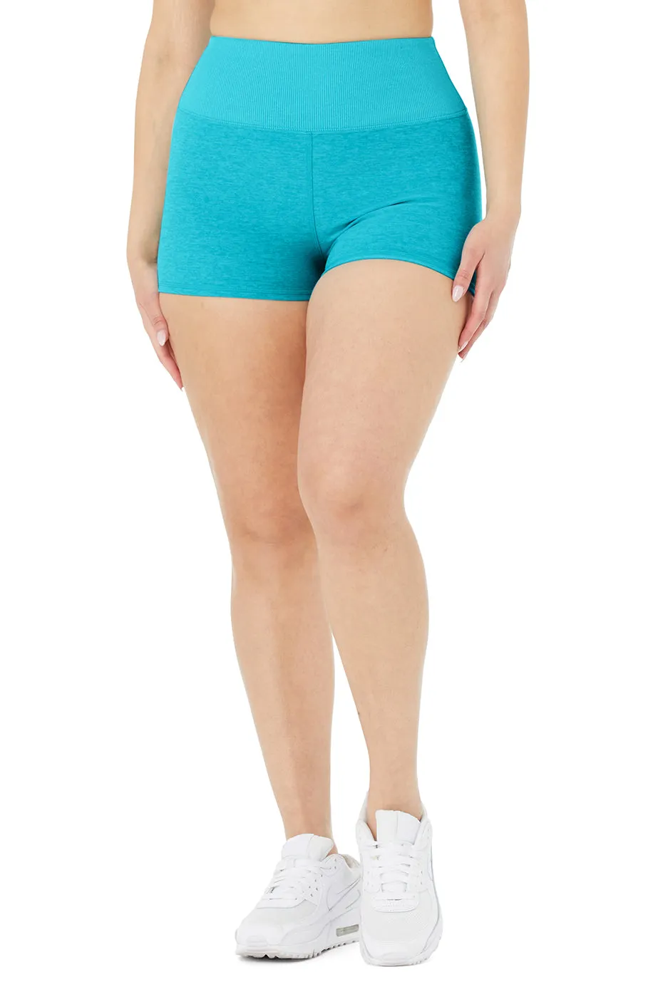 Alosoft Aura Short - Bright Aqua Heather