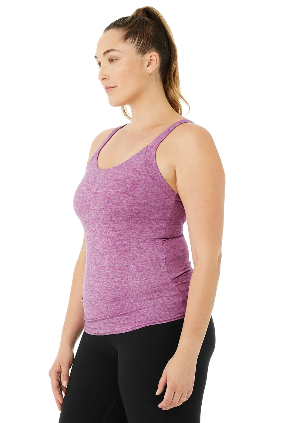 Alosoft Complete Tank - Electric Violet Heather