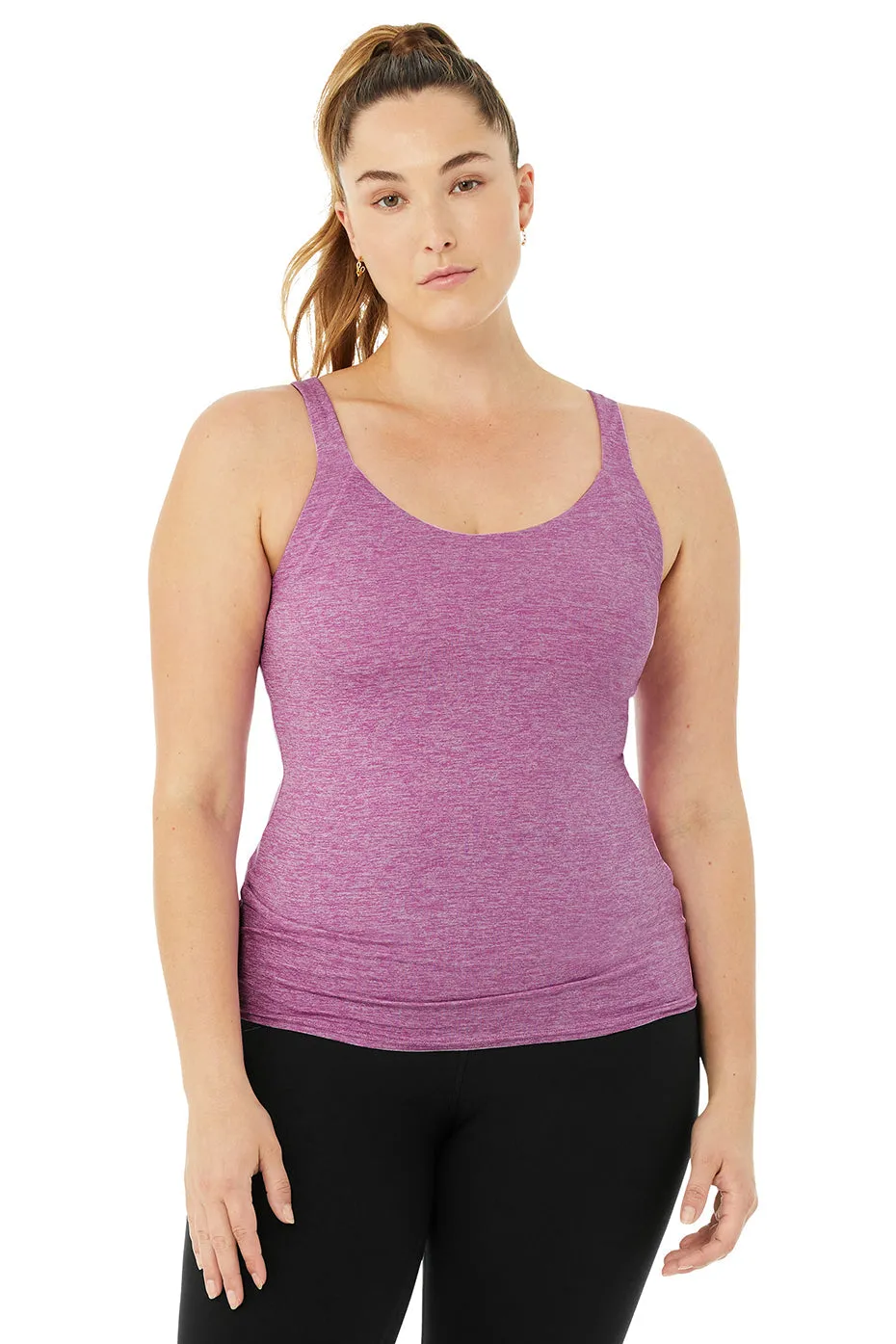 Alosoft Complete Tank - Electric Violet Heather