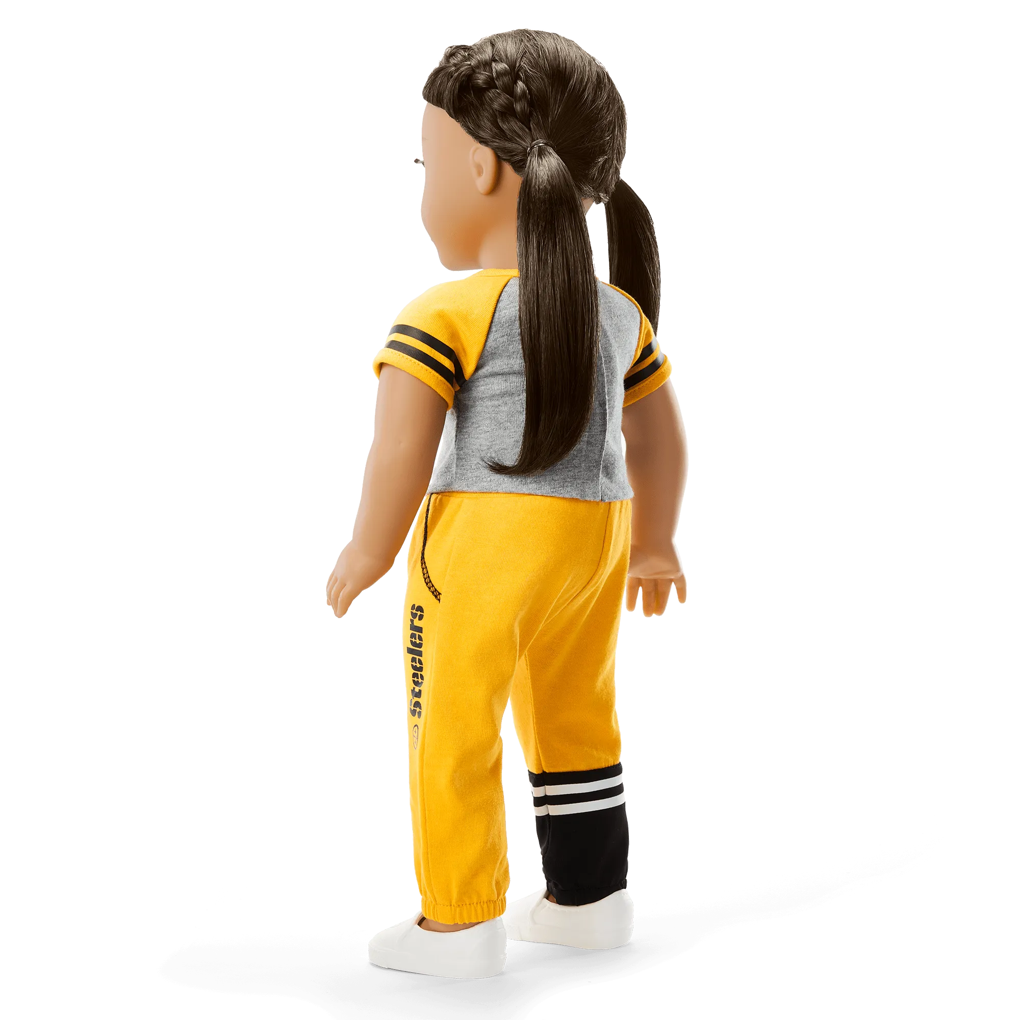 American Girl® x NFL Pittsburgh Steelers Fan Outfit & Accessories for 18-inch Dolls