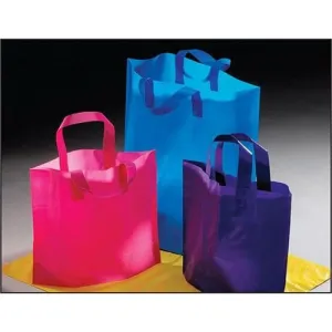 Ameritote Retail Bags 12 x 10 x 4 - (Hot Pink) - HD