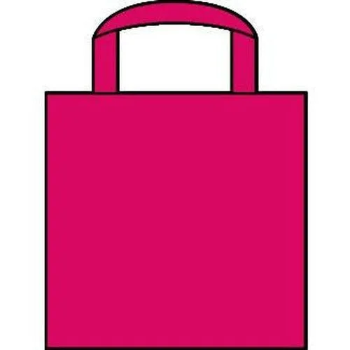 Ameritote Retail Bags 12 x 10 x 4 - (Hot Pink) - HD