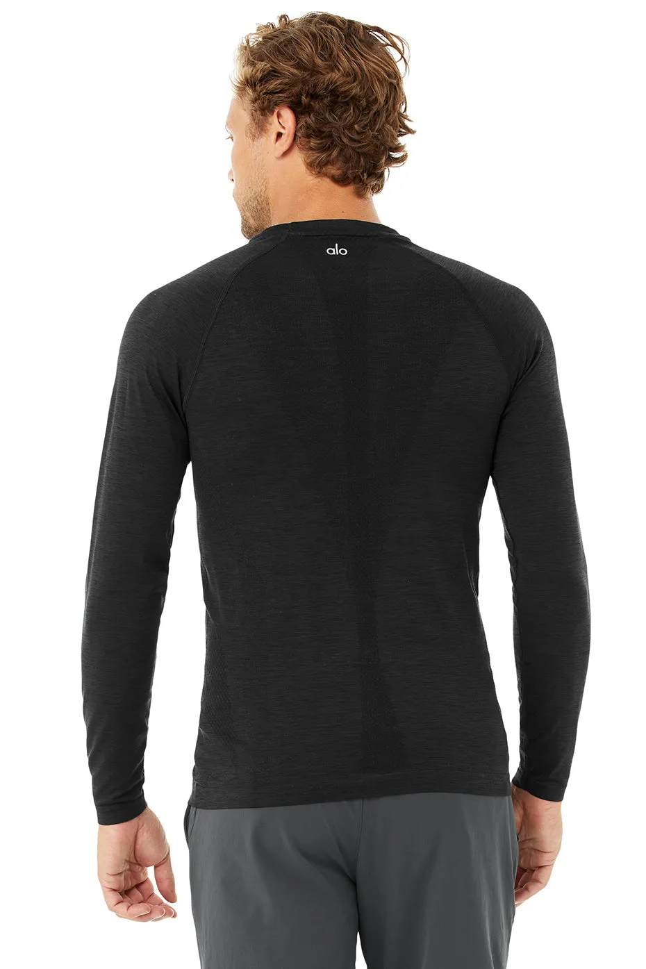 Amplify Seamless Long Sleeve - Black