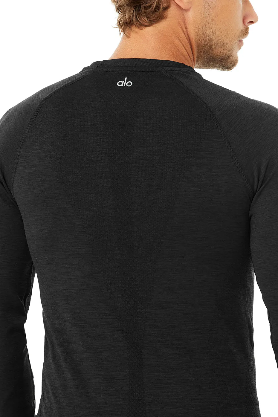 Amplify Seamless Long Sleeve - Black