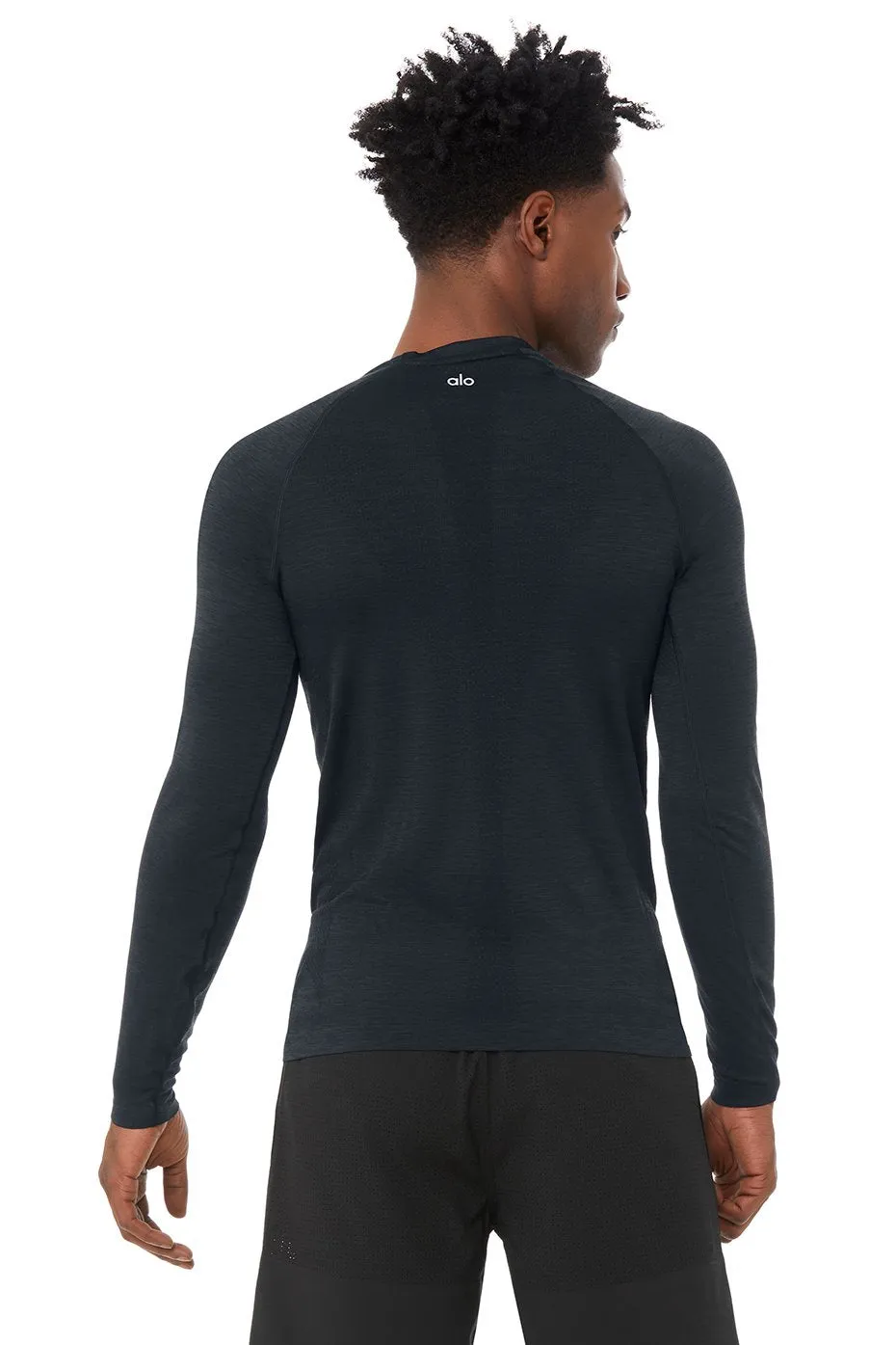 Amplify Seamless Long Sleeve - Dark Navy