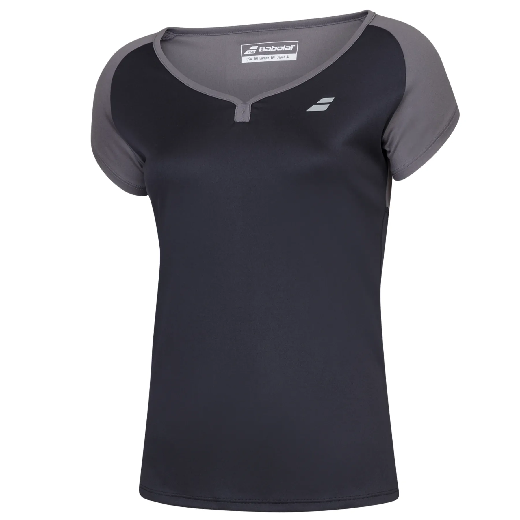 Babolat Play Cap Women's Sleeve Top - Black/Black