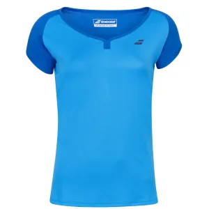 Babolat Play Cap Women's Sleeve Top - Blue Aster