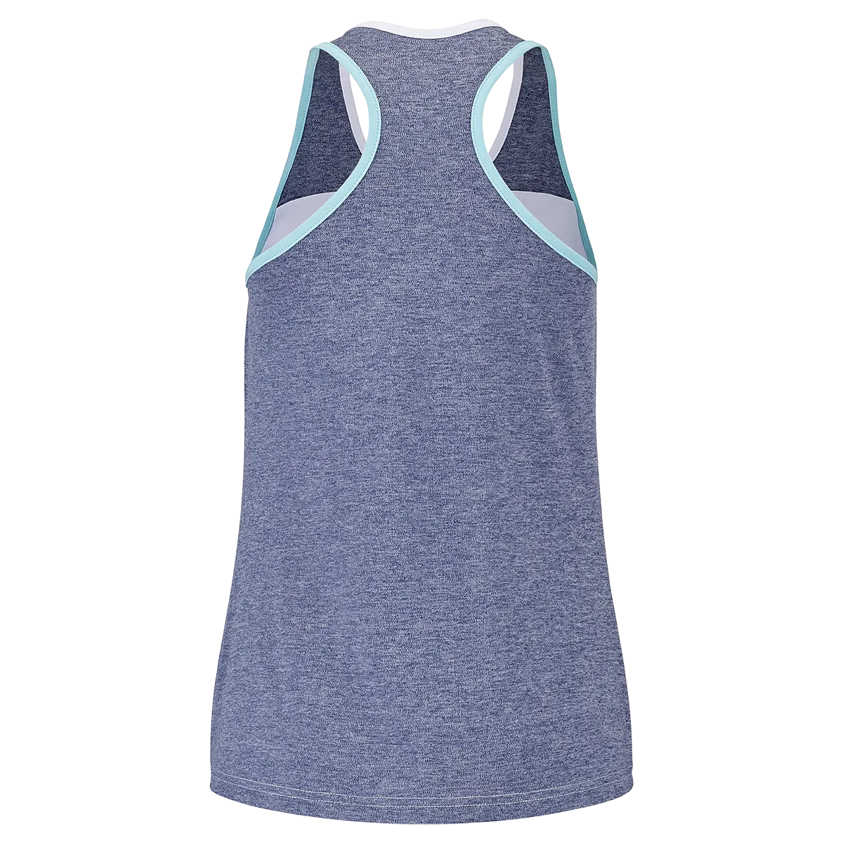 Babolat Women's Play Tank Top White Blue Heather