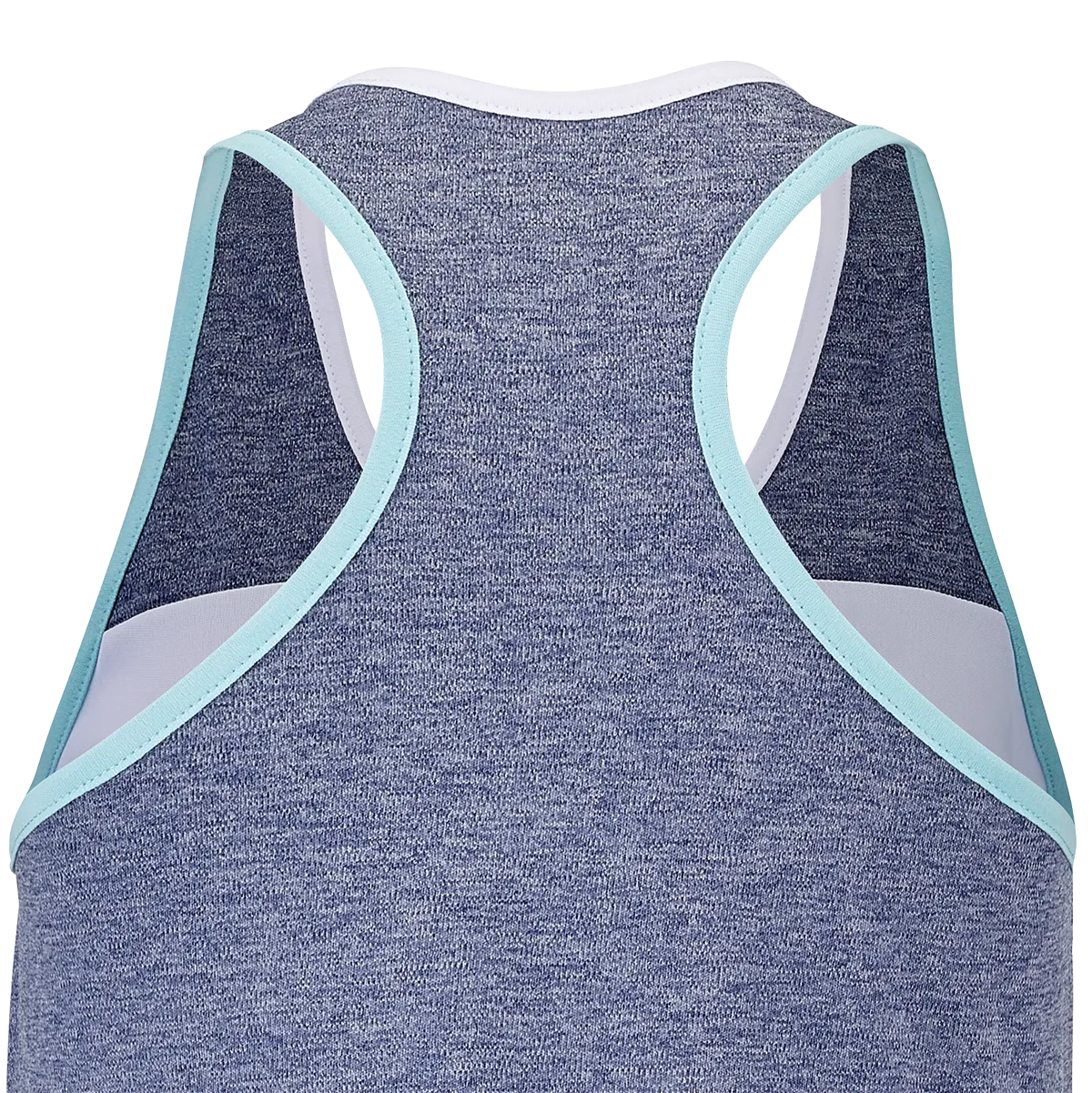 Babolat Women's Play Tank Top White Blue Heather