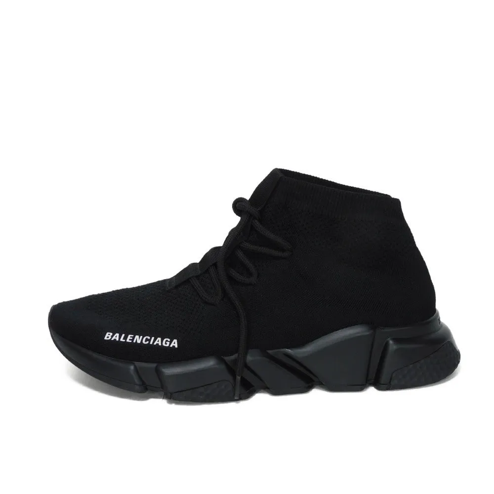 Balenciaga Speed Lace-Up Recycled Knit Sneakers