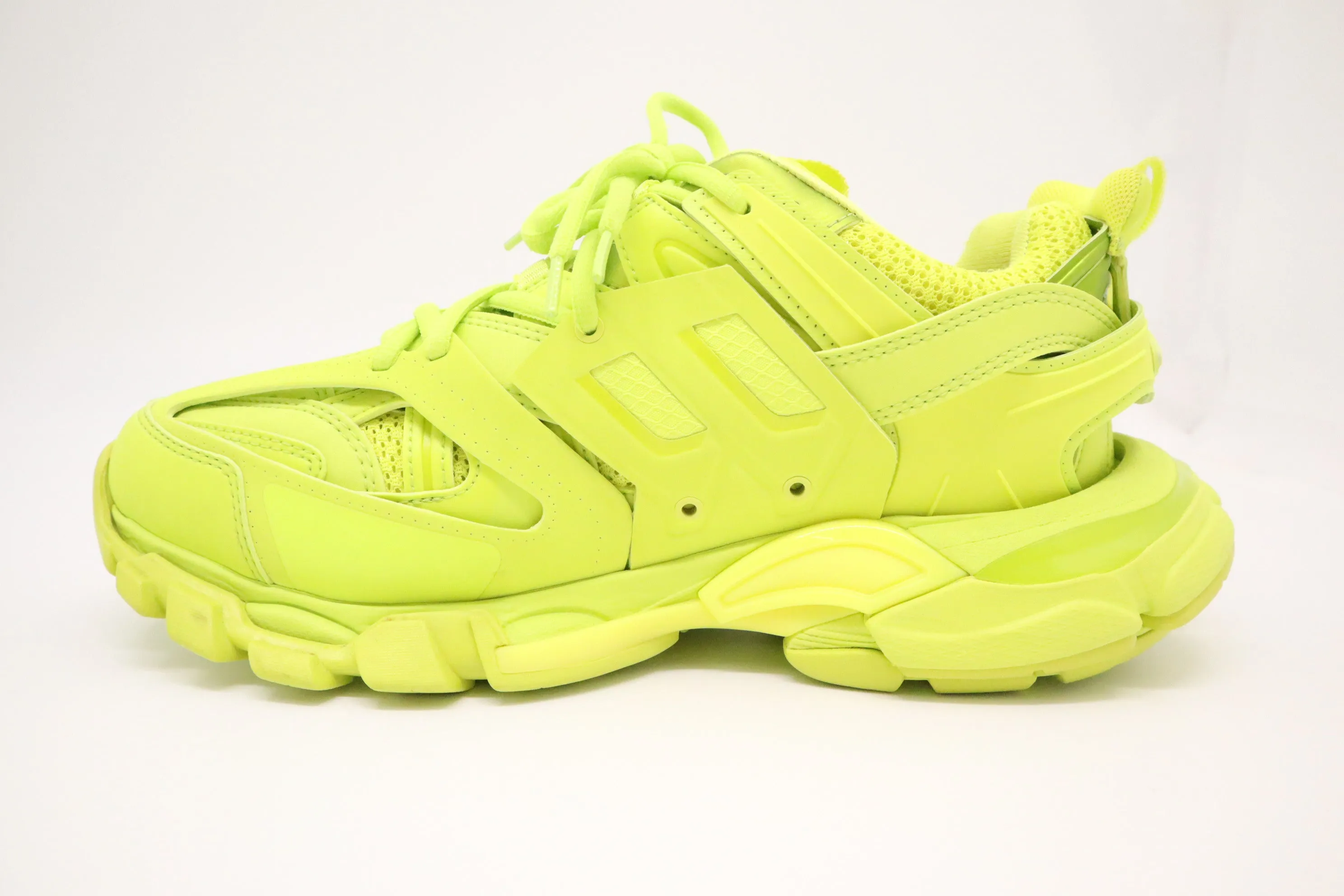 Balenciaga Track Sneakers in Fluo Yellow