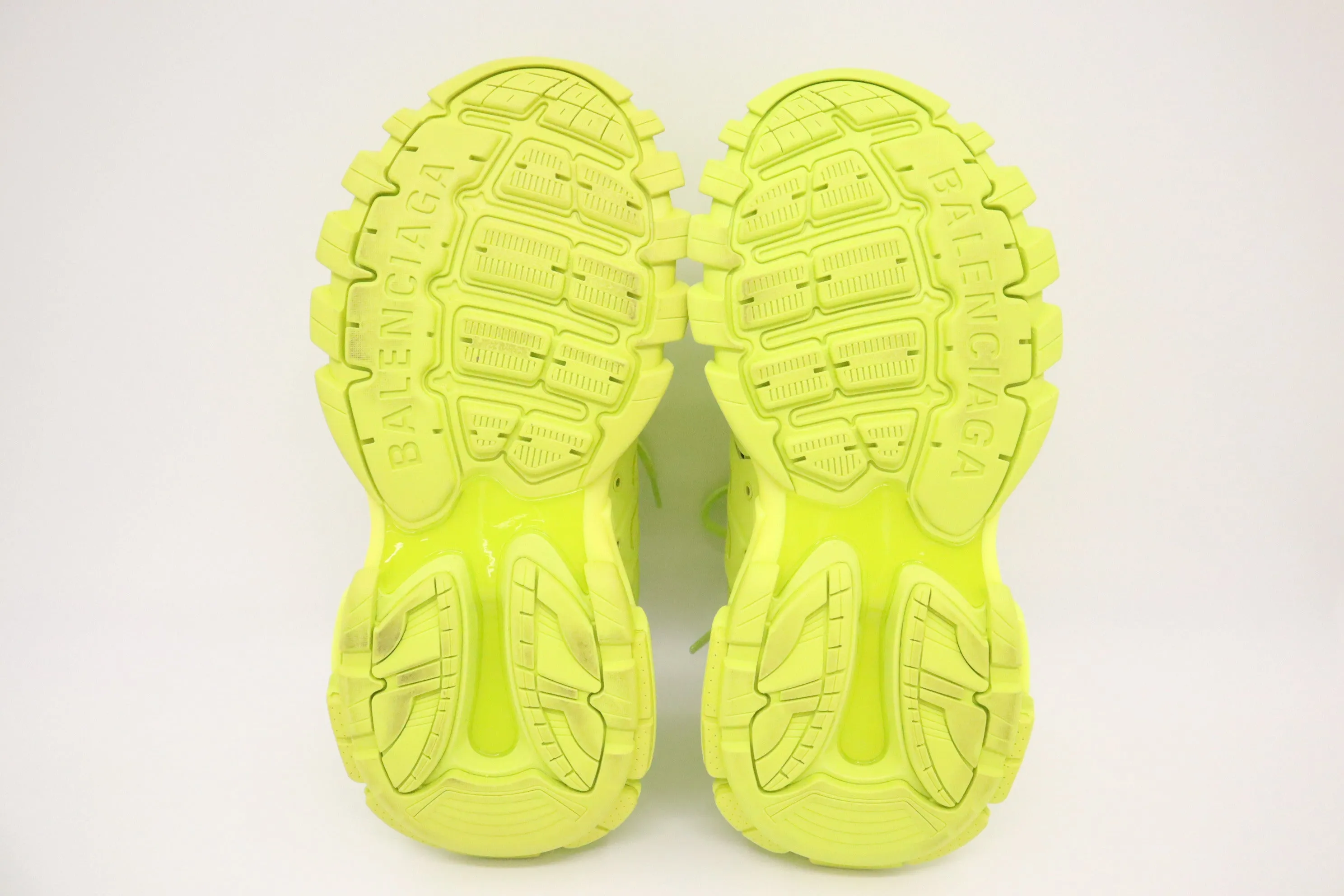 Balenciaga Track Sneakers in Fluo Yellow