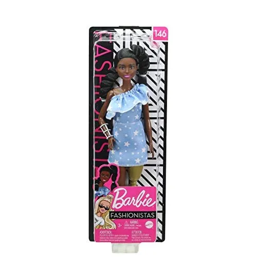 Barbie Fashionistas Doll with 2 Twisted Braids & Prosthetic Leg