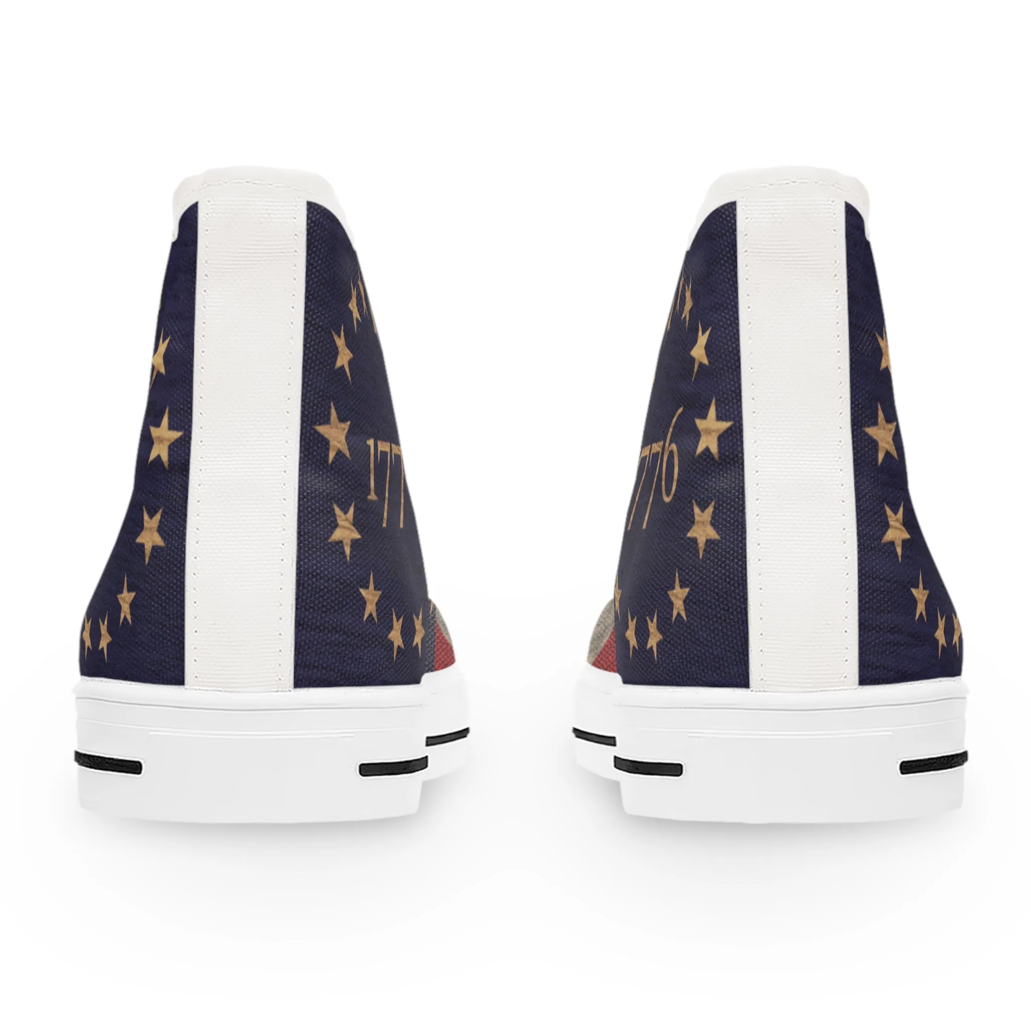 Betsy Ross Flag Women's High Top Sneakers