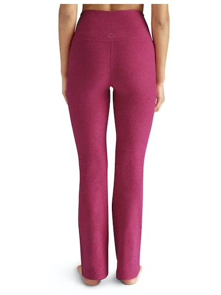 Beyond Yoga High Waisted Practice Pant - Cranberry Heather