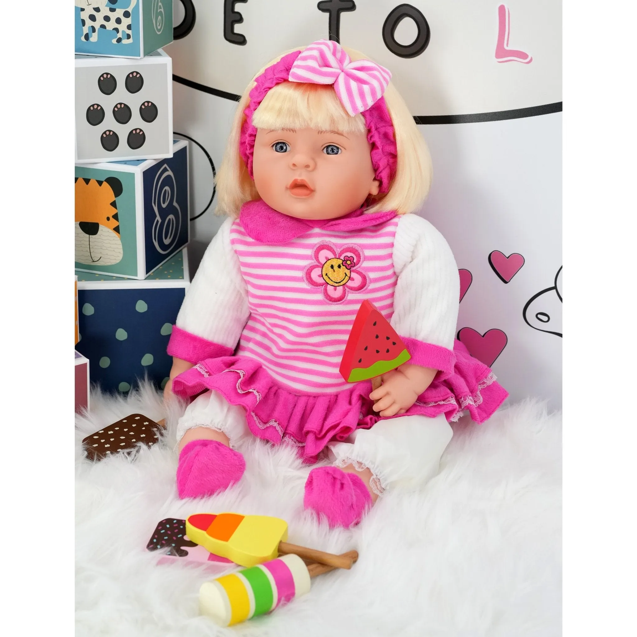 BiBI Chubby Baby Girl Doll (60 cm / 24")