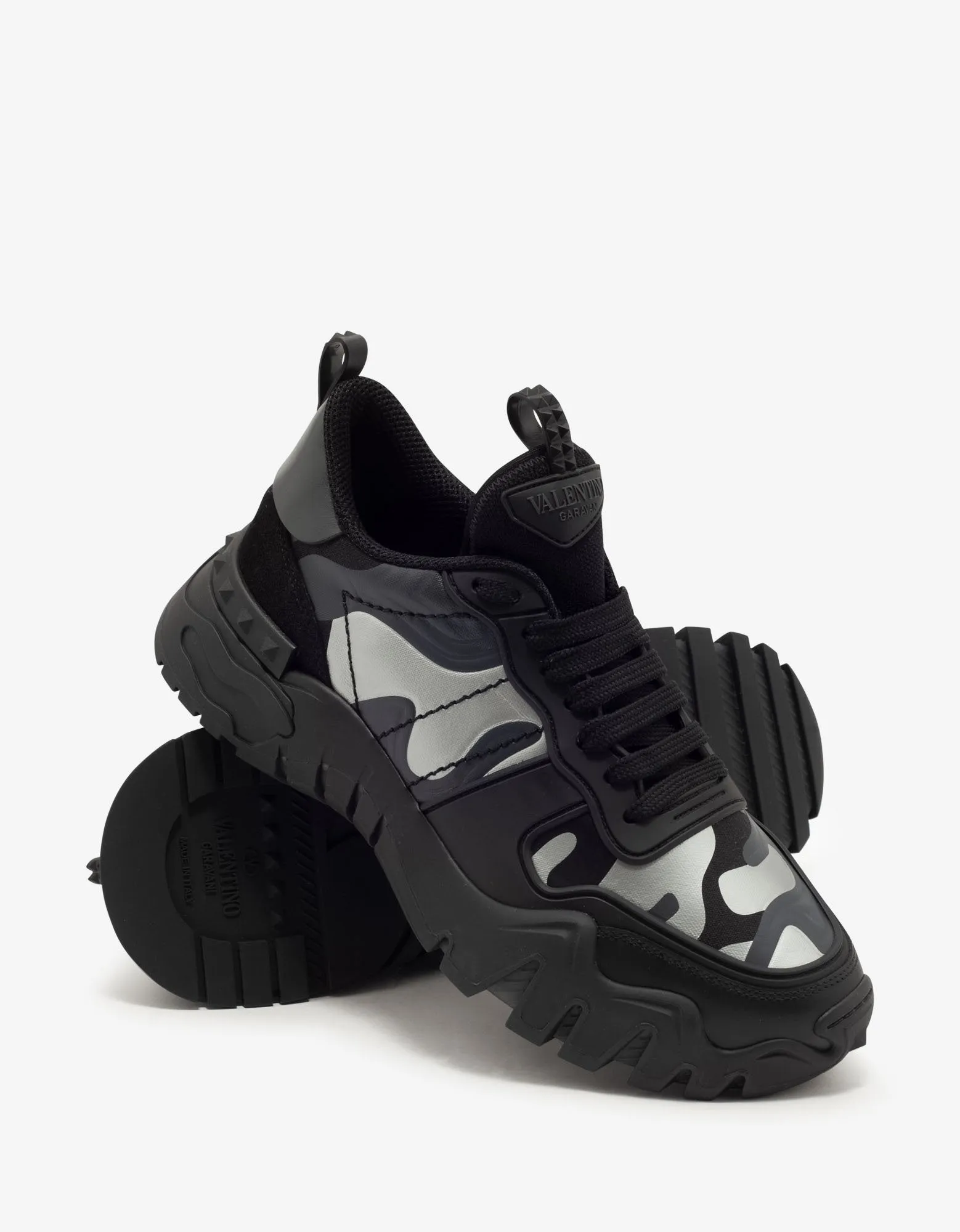 Black Camouflage Rockrunner Plus Trainers