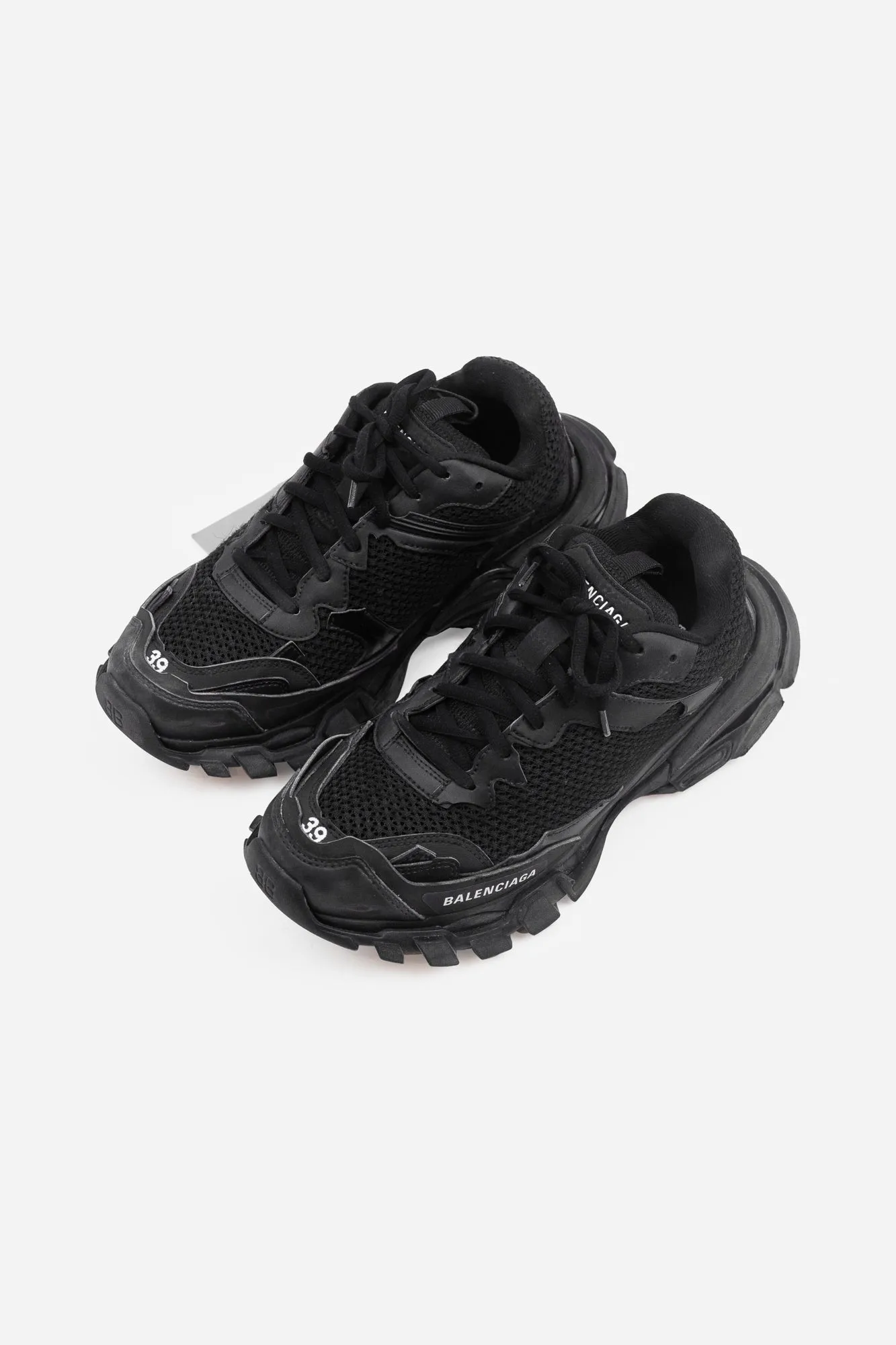 Black Track Sneakers