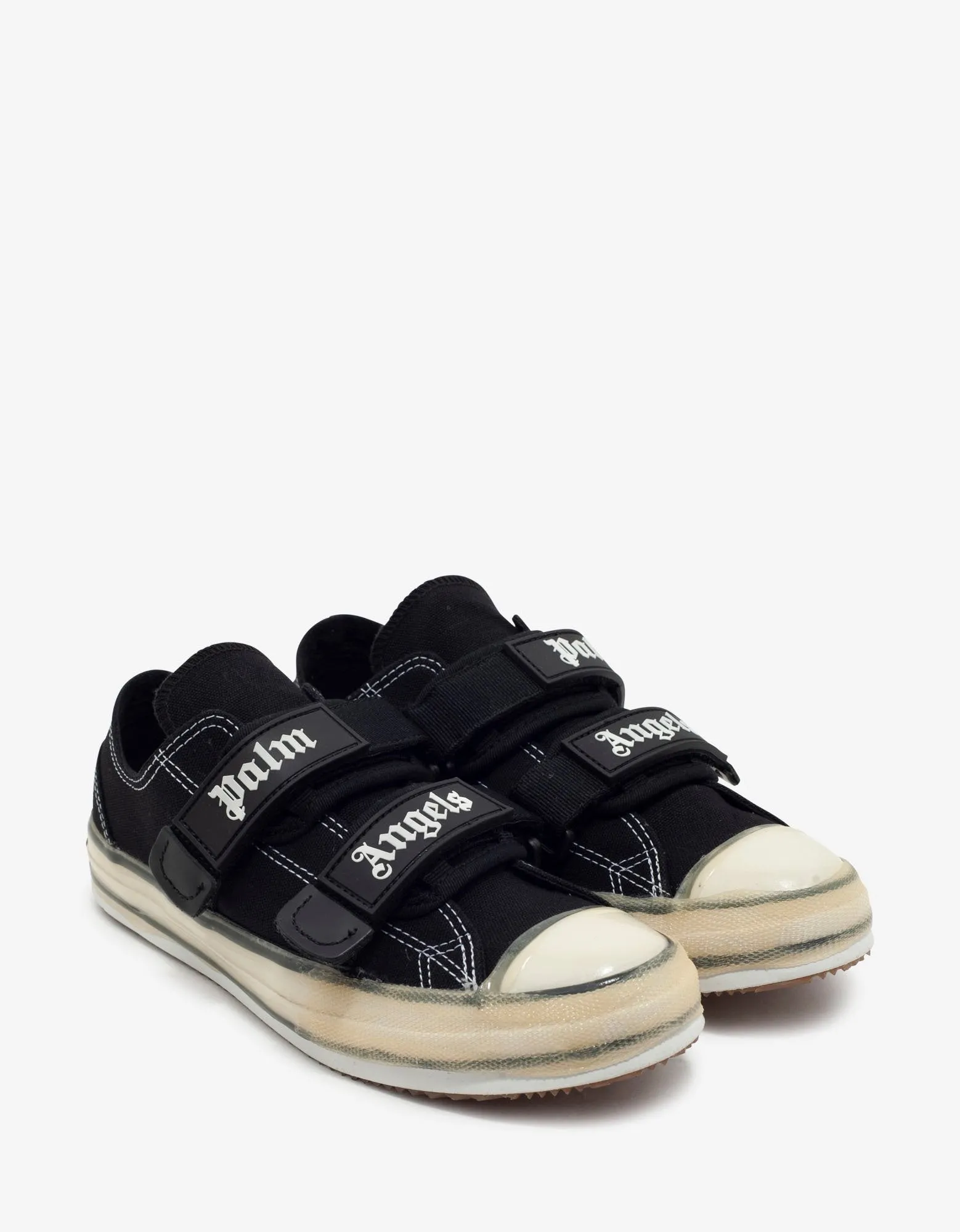 Black Velcro Vulcanized Trainers