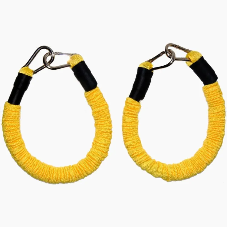 Bounce Trainer Fitness Resistance Band Boxing Suit Latex Tube Tension Rope Leg Waist Trainer, Weight: 60 Pounds(Yellow)