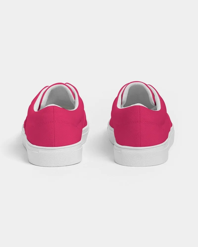 Bright Pink Men's Canvas Sneakers | Men's | Bright Pure Pink | C0M100Y50K0