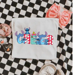 Cheer Alien Shirt for Girls