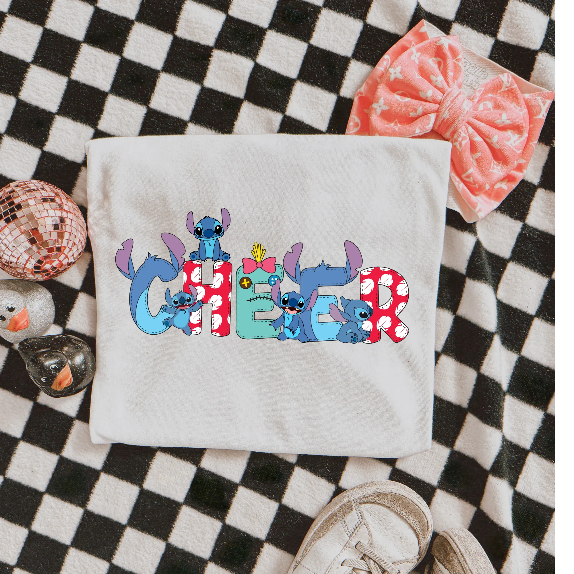 Cheer Alien Shirt for Girls